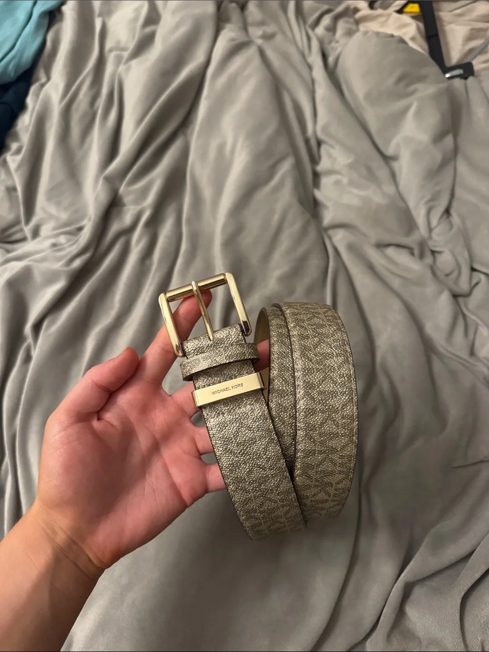 Michael Kors stylish metallic